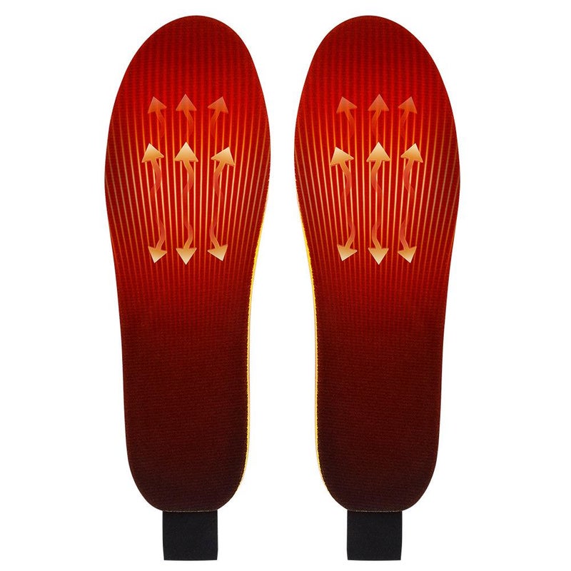Smart Heated Insoles Rechargeable 1pair Foot Warmer 3 Heat Settings Mobile app to Control Temperature, Full-Foot Heating & Cut-to-Fit Design for All Shoes - Image 1